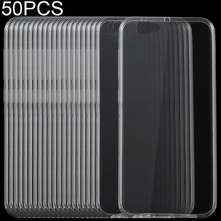 50 PCS 0.75mm Transparent TPU Case for HTC One A9s