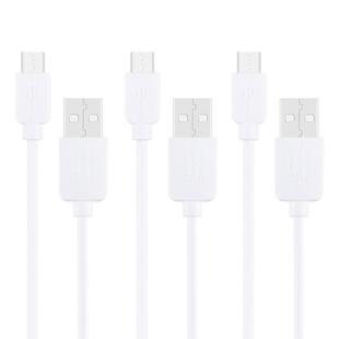 3 PCS HAWEEL 1m High Speed Micro USB to USB Data Sync Charging Cable Kits, For Samsung, Huawei, Xiaomi, LG, HTC and other Smartphones