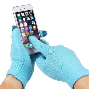 HAWEEL Three Fingers Touch Screen Gloves for Kids, For iPhone, Galaxy, Huawei, Xiaomi, HTC, Sony, LG and other Touch Screen Devices(Blue)