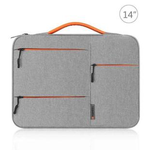 HAWEEL 14.0 inch-15.0 inch Laptop Sleeve Case Zipper Briefcase Handbag For Macbook, Samsung, Lenovo Thinkpad, Sony, DELL Alienware, CHUWI, ASUS, HP Laptops(Grey)
