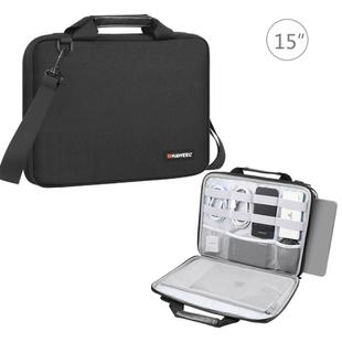 [US Warehouse] HAWEEL 15.0 inch -16.0 inch Briefcase Crossbody Laptop Bag For Macbook, Lenovo Thinkpad, ASUS, HP