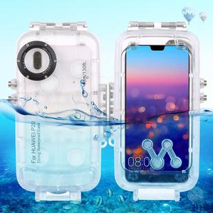 HAWEEL 40m/130ft Waterproof Diving Case for Huawei P20, Photo Video Taking Underwater Housing Cover(Transparent)