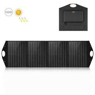 HAWEEL 100W Foldable Solar Panel Charger Travel Folding Bag (Black)
