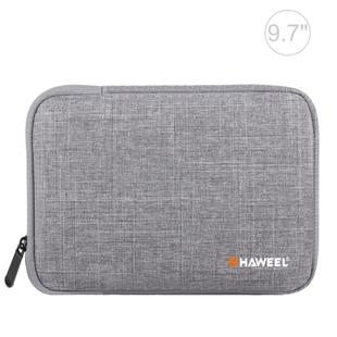 HAWEEL 9.7 inch Sleeve Case Zipper Briefcase Carrying Bag, For iPad 9.7 inch / iPad Pro 9.7 inch, Galaxy, Lenovo, Sony, Xiaomi, Huawei 9.7 inch Tablets(Grey)