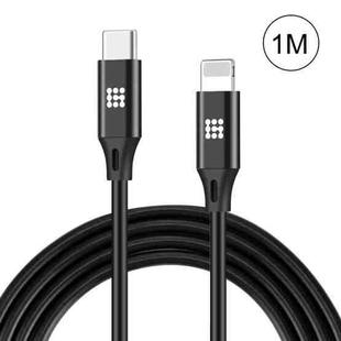 HAWEEL 1m USB-C / Type-C to 8 Pin OTG Sync Data / Charging Cable