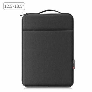 HAWEEL Laptop Sleeve Case Zipper Briefcase Bag with Handle for 12.5-13.5 inch Laptop (Black)