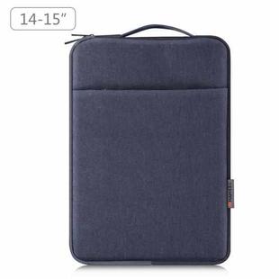 HAWEEL Laptop Sleeve Case Zipper Briefcase Bag with Handle for 14-15 inch Laptop(Gray Blue)