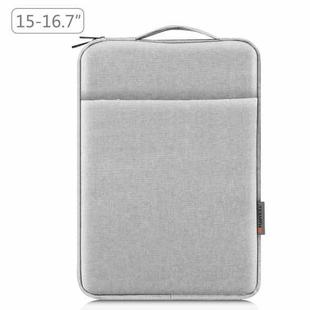 HAWEEL Laptop Sleeve Case Zipper Briefcase Bag with Handle for 15-16.7 inch Laptop(Grey)