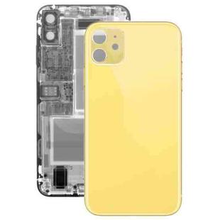 Glass Battery Back Cover for iPhone 11(Yellow)