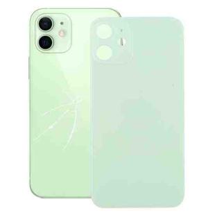 Easy Replacement Big Camera Hole Back Battery Cover for iPhone 12(Green)