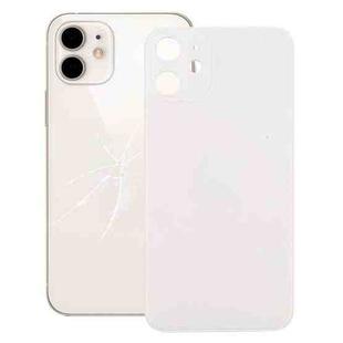 Easy Replacement Big Camera Hole Back Battery Cover for iPhone 12(White)