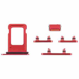 SIM Card Tray + SIM Card Tray + Side Keys for iPhone 13(Red)