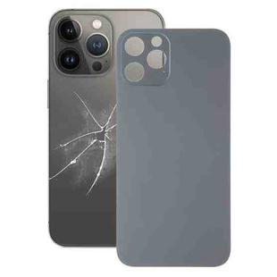 Easy Replacement Big Camera Hole Glass Back Battery Cover for iPhone 13 Pro Max(Graphite)