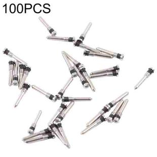 100 PCS Charging Port Screws for iPhone 13 Pro Max (Silver)