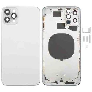 Back Cover with Appearance Imitation of iP13 Pro Max for iPhone 11 Pro Max(White)