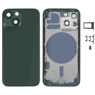 Back Housing Cover with SIM Card Tray & Side  Keys & Camera Lens for iPhone 13 Mini(Green)