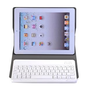 A02 for iPad 4 / 3 / 2 Universal Ultra-thin ABS Horizontal Flip Tablet Case + Bluetooth Keyboard(Gold)