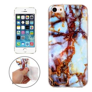 Marble Pattern Soft TPU Protective Case For iPhone 5C 