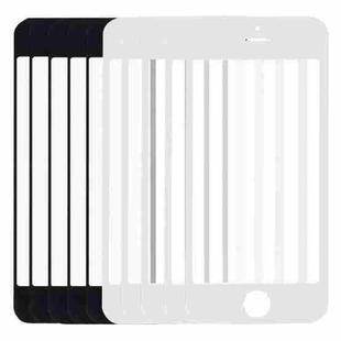 5 PCS Black + 5 PCS White for iPhone 5 & 5S Front Screen Outer Glass Lens