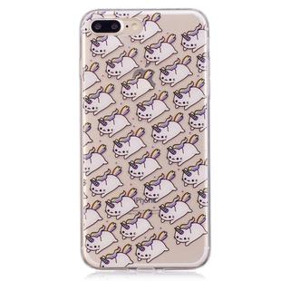 Small Unicorns Pattern Soft TPU Case for iPhone 8 Plus & 7 Plus
