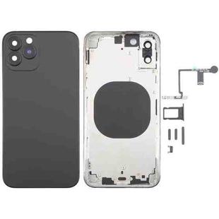 Back Cover with Appearance Imitation of iP15 Pro for iPhone XS(Black)