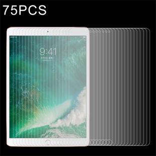 75 PCS For iPad Pro 10.5 inch 0.3mm 9H Surface Hardness Full Screen Tempered Glass Screen Protector