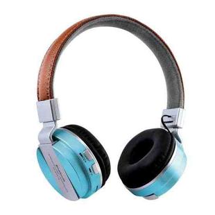 BTH-858 Stereo Sound Quality V4.2 Bluetooth Headphone, Bluetooth Distance: 10m, Support 3.5mm Audio Input & FM, For iPad, iPhone, Galaxy, Huawei, Xiaomi, LG, HTC and Other Smart Phones(Blue)