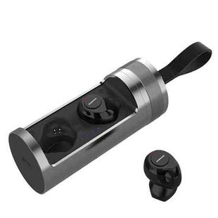 SARDiNE F8 TWS Bluetooth V5.0 Wireless Stereo Earphones with Charging Box(Grey)