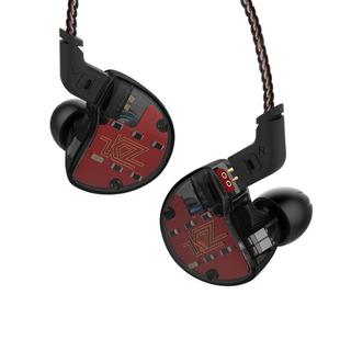 KZ ZS10 Ten Unit Circle Iron In-ear Mega Bass HiFi Earphone without Microphone (Black)