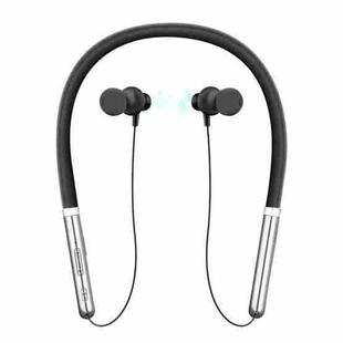 Q30 Neck Hanging Type Sport Bass Stereophonic Magnetic Attraction Bluetooth V5.0 Bluetooth Headphone(Black)