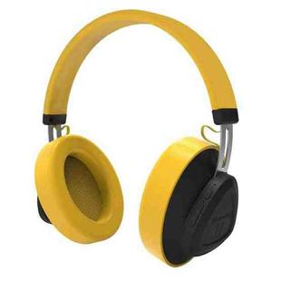 Bluedio TM Bluetooth Version 5.0 Headset Bluetooth Headset Can Connect Cloud Data to APP(Yellow)