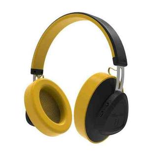 Bluedio TMS Bluetooth Version 5.0 Headset Bluetooth Headset Can Connect Cloud Data to APP(Yellow)