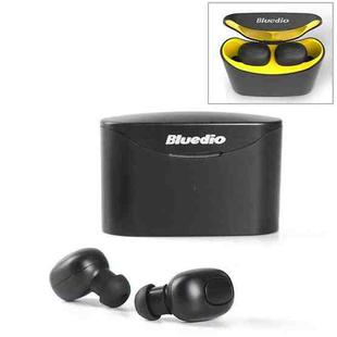 Bluedio TWS T-elf Bluetooth Version 5.0 In-Ear Bluetooth Headset with Headphone Charging Cabin(Yellow)