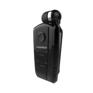 Fineblue F910 CSR4.1 Retractable Cable Caller Vibration Reminder Anti-theft Bluetooth Headset(Black)
