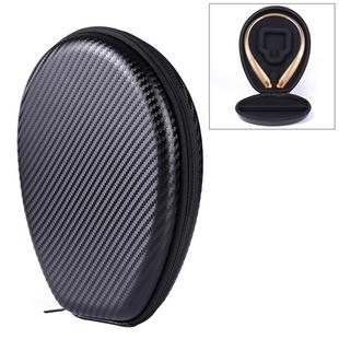 Universal Portable Grass Mat Texture EVA Shockproof Wireless Bluetooth Hanging Neck Sports Earphone Protection Box for JBL / LG / Sony / Samsung, Size: 195 x 155 x35mm