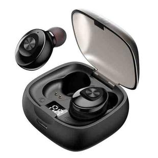 XG-8 TWS Digital Display Touch Bluetooth Earphone with Magnetic Charging Box(Black)