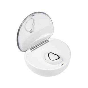 X7 Bluetooth 4.1 Mini Invisible Wireless Sports Bluetooth Earphone with Charging Box (White)