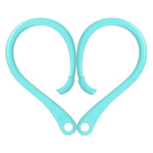 For AirPods 1 / 2 / Pro Anti-lost Silicone Earphone Ear-hook(Mint Green)