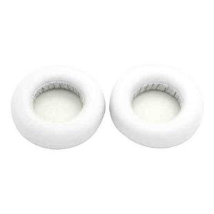 1 Pair For Monster DNA Pro Headset Cushion Sponge Cover Earmuffs Replacement Earpads (White)