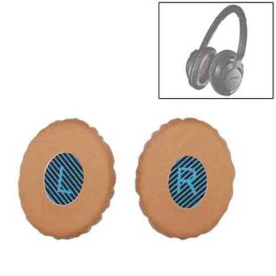 1 Pair For Bose OE2 / OE2i / SoundTrue Headset Cushion Sponge Cover Earmuffs Replacement Earpads(Khaki)
