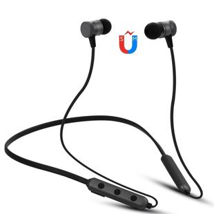 BT-890 Bluetooth 4.2 Hanging Neck Design Bluetooth Headset, Support Music Play & Switching & Volume Control & Answer(Black)