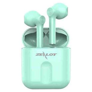 ZEALOT T2 Bluetooth 5.0 TWS Wireless Bluetooth Earphone with Charging Box, Support Touch & Call & Power Display(Green)