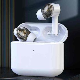 Langsdom GT4 5.0 TWS No Delay Gaming Music Wireless Bluetooth Earphone with Charging Box(White)