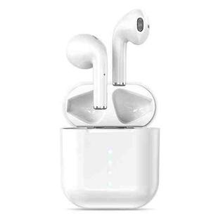 M2 Smart Noise Reduction Touch Bluetooth Earphone with Charging Box & Battery Indicator, Supports Automatic Pairing & Siri & Call (White)
