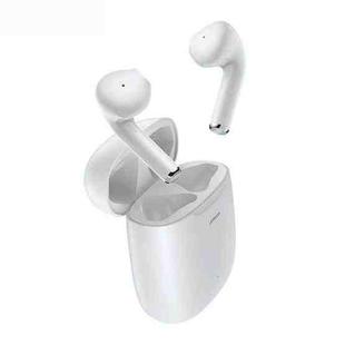 JOYROOM JR-T13 Bluetooth 5.0 Bilateral TWS Noise Cancelling Wireless Earphone with Charging Box (White)