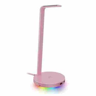 Razer Base Station V2 Chroma RGB Luminous USB Ports Charging Headset Holder(Pink)