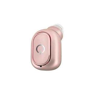 H58 Bluetooth 4.1 Single In-ear Invisible Wireless Bluetooth Earphone(Rose Gold)