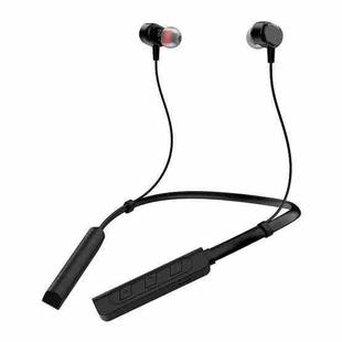 AIN MK-I01 IPX4 Waterproof Neck-mounted Wire-controlled Sports Bluetooth Earphone with Cable Buckle, Support Call & Voice Assistant(Black)