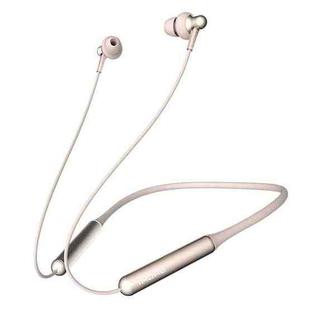 Original Xiaomi Youpin E1024BT 1MORE Stylish Bluetooth 4.2 Double Moving Coil Neck-mounted Wireless Bluetooth Earphone(Gold)