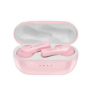 Original Xiaomi Youpin PaMu Slide mini IPX6 True Wireless Bluetooth Noise Cancelling Earphone with Charging Compartment (Pink)